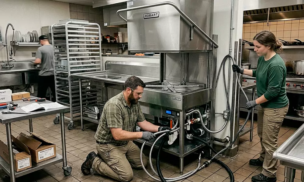 Commercial Dishwasher Installation in Agawam, MA