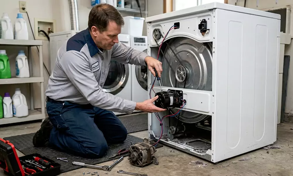 Dryer Motor Replacement in Agawam, MA