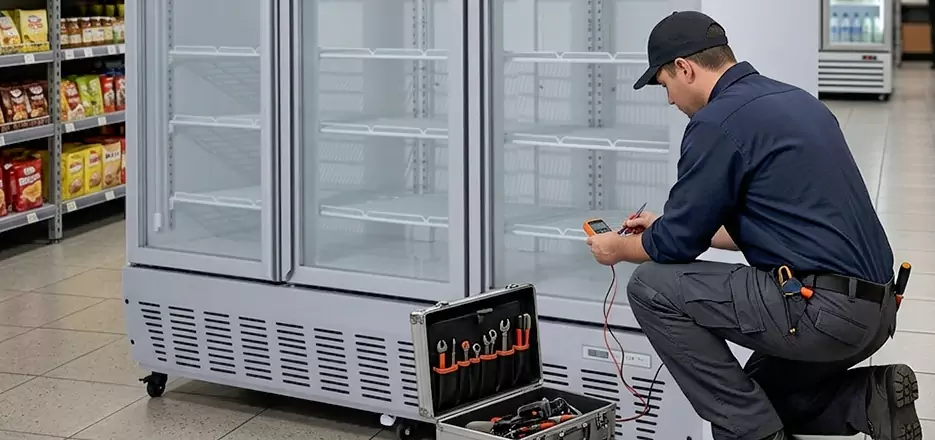 Commercial Refrigeration System Inspection in Agawam
