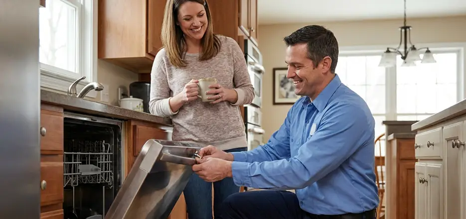 Dishwasher Latch Handle Replacement in Agawam